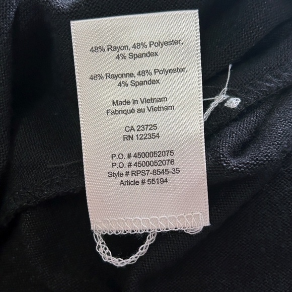 Aritzia Wilfred Free Black Dress Minimalist Tank Tunic Rayon Refined Fashion - Picture 12 of 15